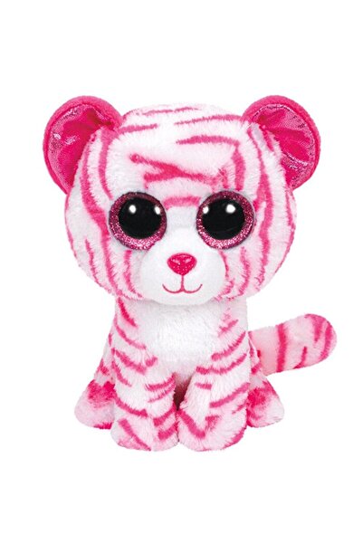 MEGA Asia - White Tiger Reg Beyaz Kaplan 15 Cm Peluş Oyuncak 150079TY36180