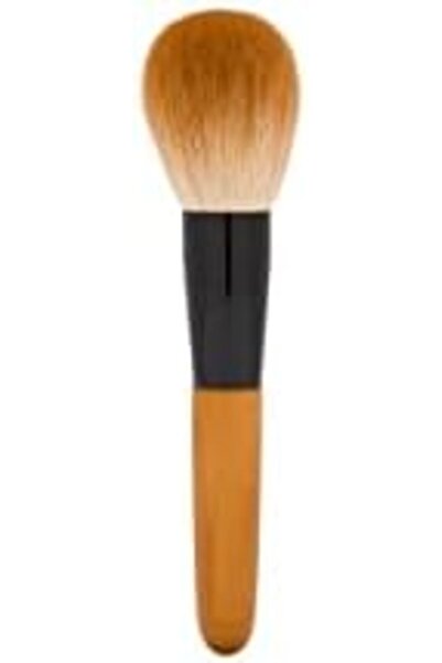 O Ozone فرشاة مكياج بودرة سائبة، فرشاة مكياج لمزج أحمر الخدود، مكياج للبنات (ذهبي-أسود)