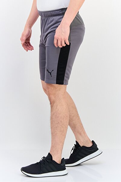 Puma Men Regular Fit Training Shorts, Grey