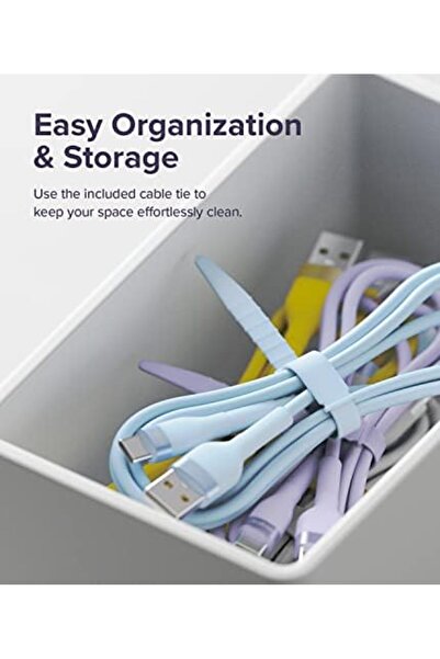 Ringke Fast Charging Pastel Cable | USB Type A to Type C | Purple 2m