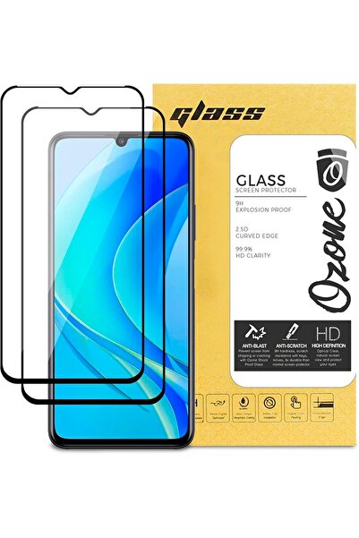 O Ozone واقيات شاشة هواوي نوفا Y70 | زجاج مقسّى | عبوة من قطعتين