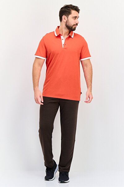 Puma Men Sportswear Fit Short Sleeve Outdoor Polo Shirt, Red