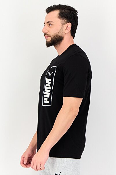 Puma Men Sportswear Fit Short Sleeve Outdoor T-Shirt, Black