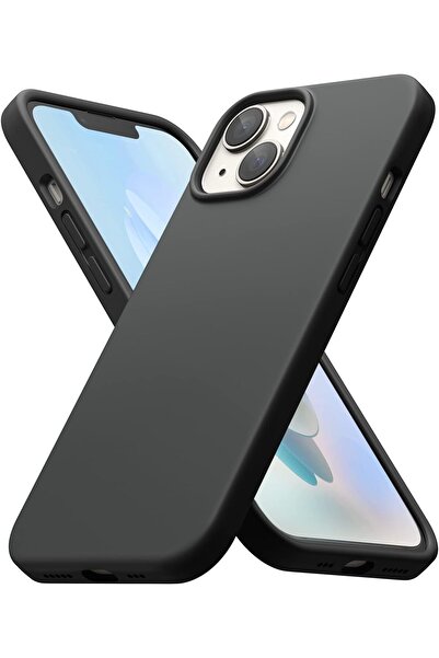 Ringke غطاء حماية لجهاز iPhone 14 | سلسلة سيليكون | أسود