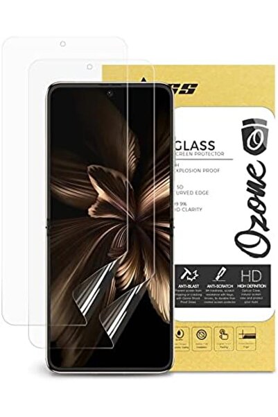 O Ozone [Pack Of 2 Front Only] Screen Protector for Huawei P50 Pocket, Flexib...