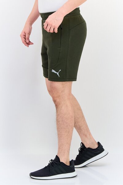Puma Men Sportswear Fit Outdoor Shorts, Forest Green