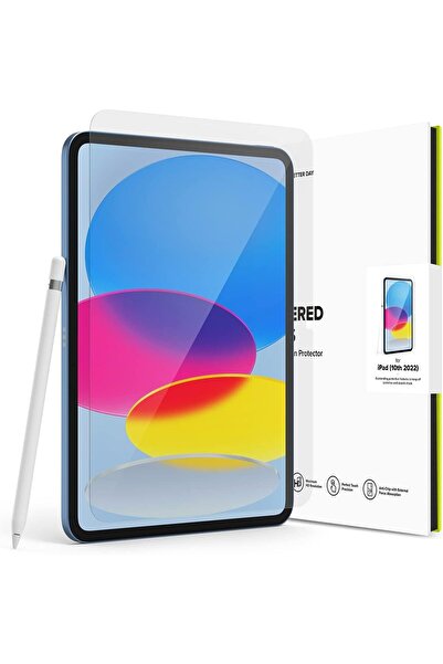Ringke واقي شاشة زجاجي مقوى لجهاز iPad الجيل العاشر 10.9 (2022)
