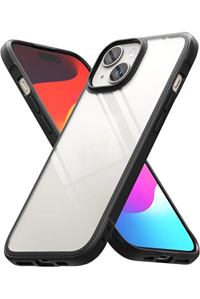 Ringke غطاء حماية لجهاز iPhone 15 Plus | سلسلة Fusion Bold | أسود