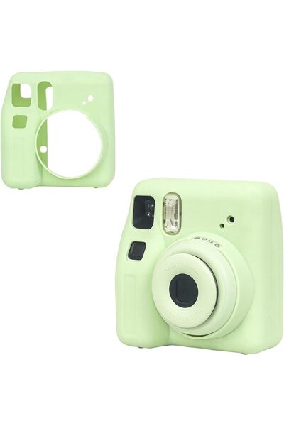 O Ozone جراب سيليكون لكاميرا فوجي فيلم Instax Mini SE الفورية