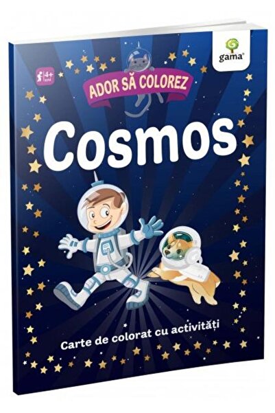 Editura Gama Ador sa colorez. Cosmos. Carte de colorat cu activ