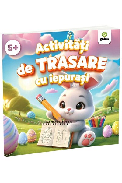 Editura Gama Activitati de trasare cu iepurasi (5+ ani)