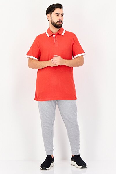 Puma Men Sportswear Fit Short Sleeve Outdoor Polo Shirt, Red