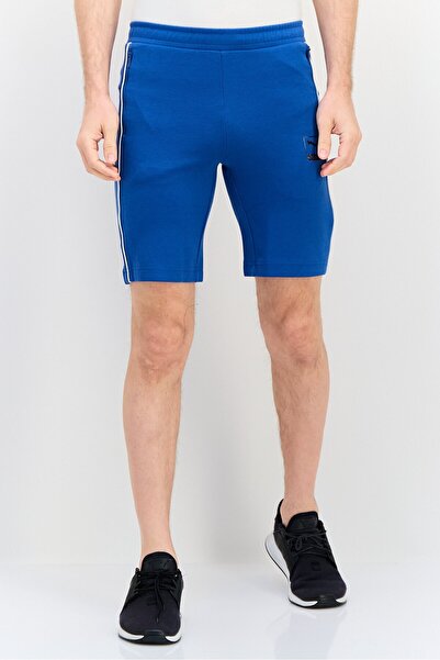 Puma Men Slim Fit Brand Logo Outdoor Shorts, Blue
