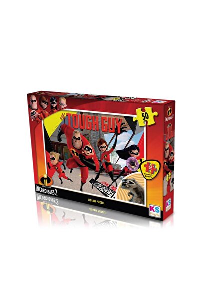 Ks Games Puzzle 50 Parça İncredibles 2 İnc 709