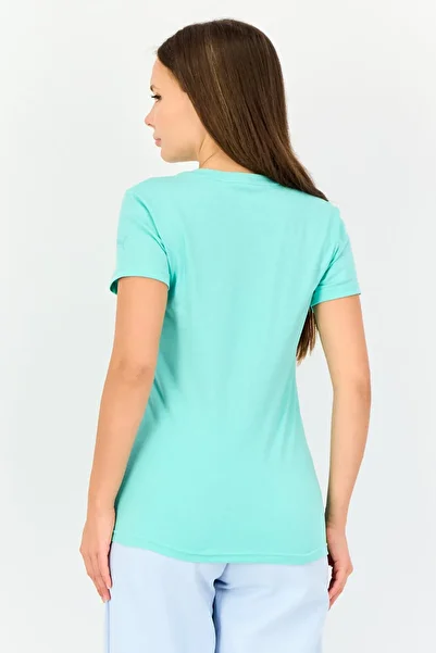 Puma x Mercedes AMG Women Sportswear Fit Short Sleeve Outdoor T-Shirt, Mint Green