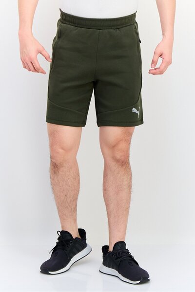 Puma Men Sportswear Fit Outdoor Shorts, Forest Green