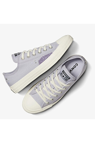 Converse Chuck Taylor All Star Pearls & Studs Low Top Ghost Town Unisex Mor Sneaker