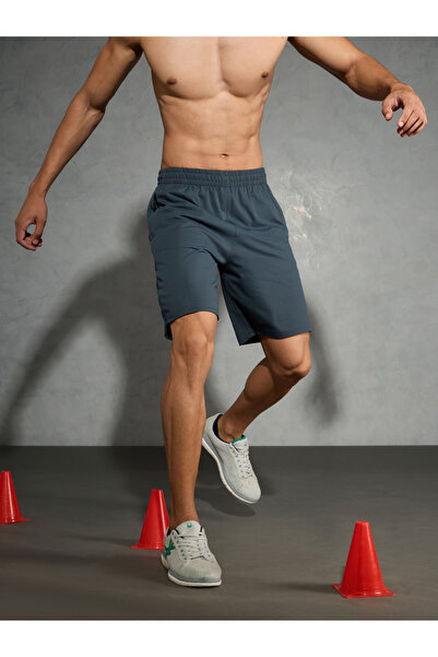 Technosport By Styli Men Melange Slim Fit Shorts