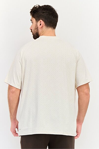 Puma Men Sportswear Fit Short Sleeves Training T-Shirt, Beige