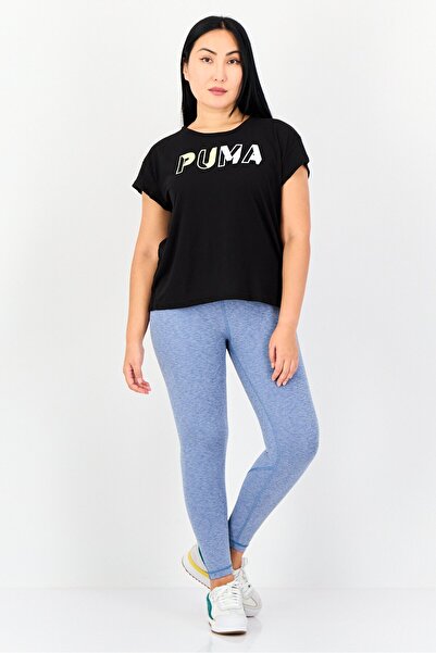 Puma Women Sportswear Fit Short Sleeve Running T-shirt, Black