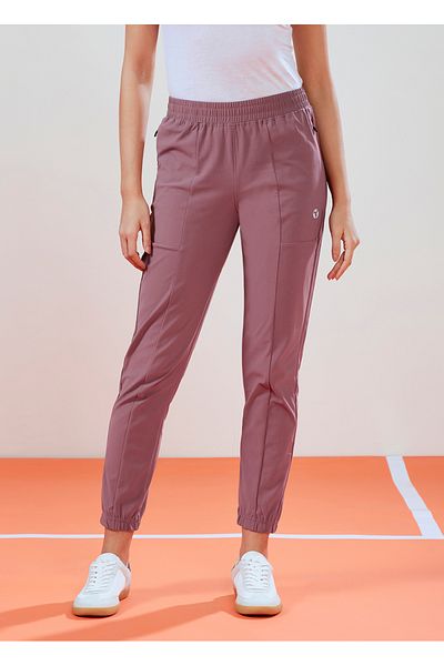 Technosport By Styli Women Solid Cuffed Joggers