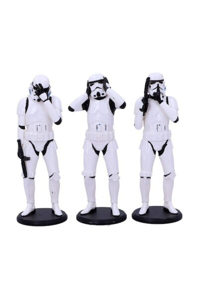 Nemesis Now Set 3 Figurine Three Wise Stormtroopers