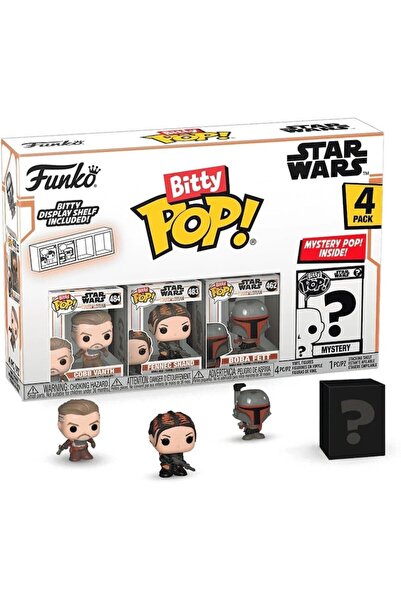 Funko Set 4 Mini Figurine Bitty POP Mandalorian - Marshal