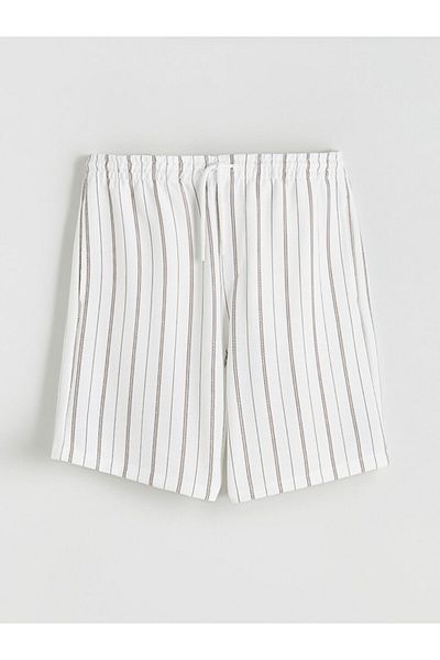 LC Waikiki Quality Parts from Celebi Store |   Standard Pattern Striped Men's Shorts