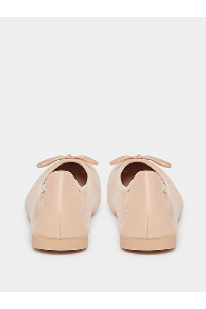 Take Two By Styli Women Beige Metallic Strip Detail Flat Sandals