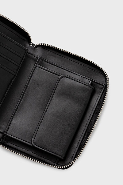 Love Moschino Zipper Wallet with Logo Wallet Jc5613Pp1Nkd000B