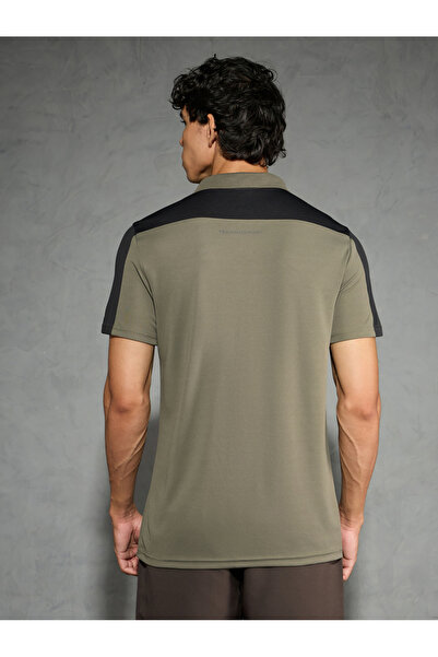 Technosport By Styli Men Color Block Relaxed Fit Polo