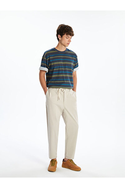 LC Waikiki Pantaloni bărbătești din twill, croială standard