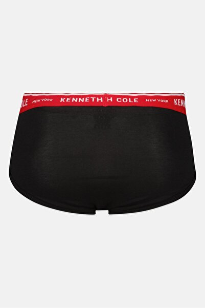 Kenneth Cole Men 2Pcs Brand Logo Briefs, Multicolor