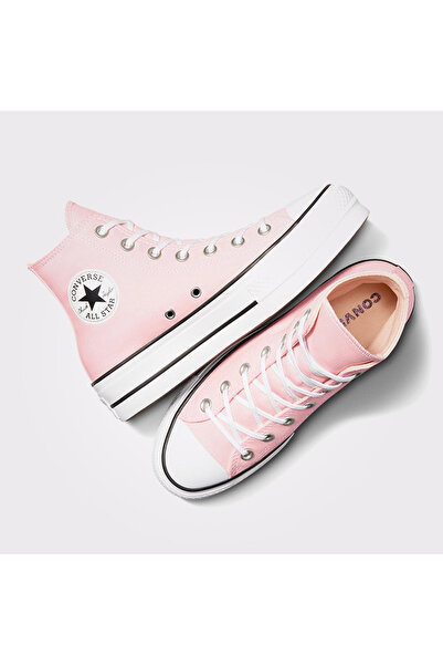Converse Chuck Taylor All Star Lift Hi Kadın Pembe Sneaker