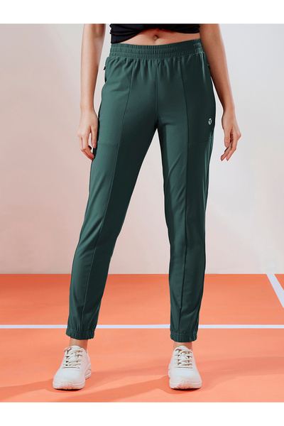Technosport By Styli Women Solid Cuffed Joggers