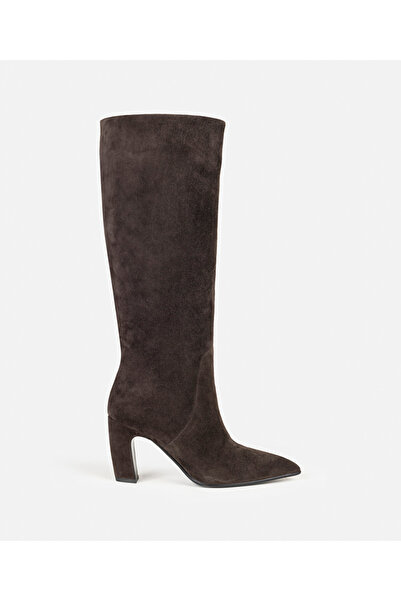 İpekyol %100 deri topuklu çizme