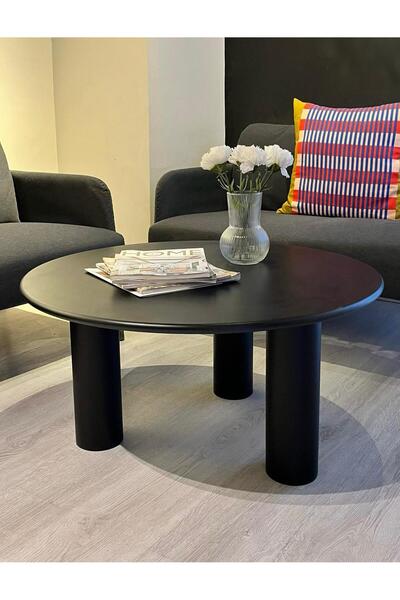 kuppdesign Linen Orta Sehpa Siyah