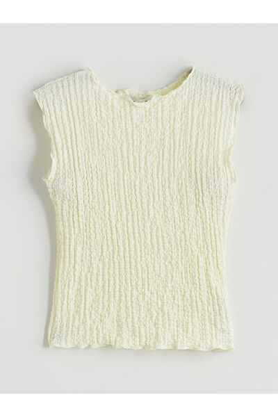 LC Waikiki طاقم الرقبة بلوزة محكم