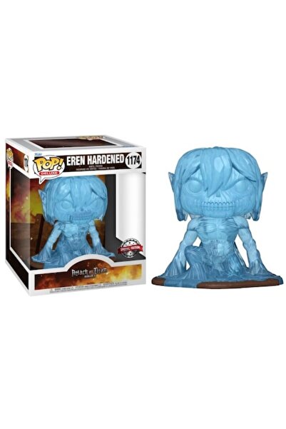 Funko POP Anime Figure Eren Hardened 60295, 10x15cm, Blue