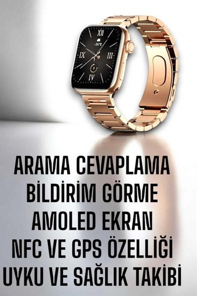 Clevora Akıllı Saat Adımsayar, Nabız Takibi ve GPS Destekli Kadınlara Özel