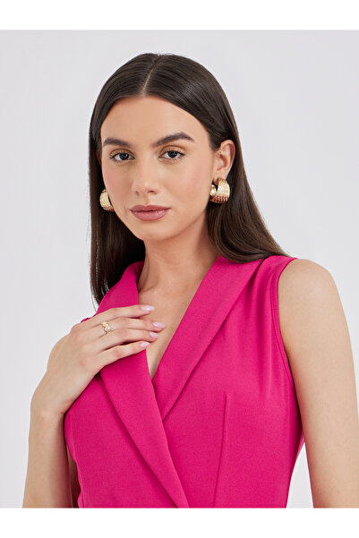 Styli Pink Sleeveless Jumpsuit