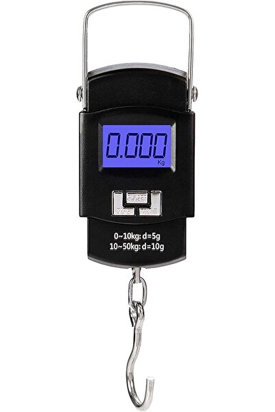 KRAWN ميزان بيكي الرقمي الإلكتروني المعلق حتى 50 كجم - ميزان إلكتروني محمول