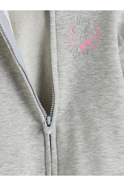 LC Waikiki Kapüşonlu Kız Çocuk Eşofman