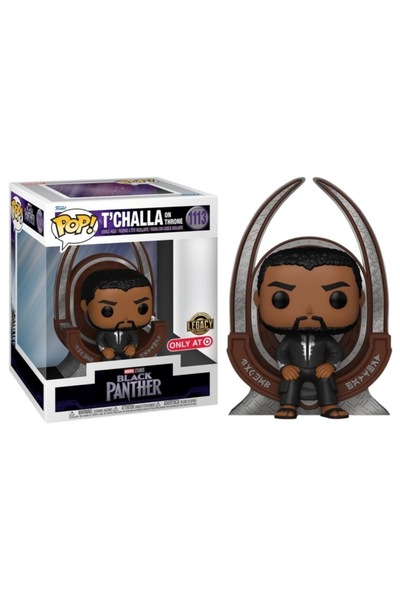 Funko Συλλεκτικό Φιγούρα T'Challa επί Θρόνου, 14 εκ., Περιορισμένης Έκδοσης