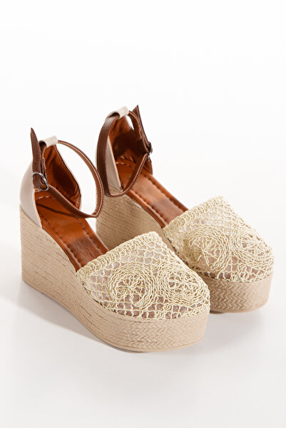 DYG STORE Knitted Summer Filled Sandals