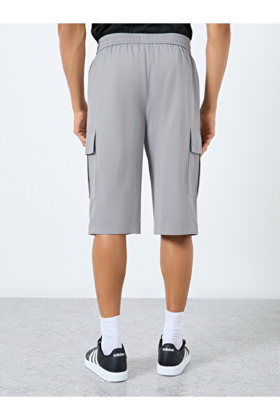 Styli Men Regular Fit Cargo Shorts