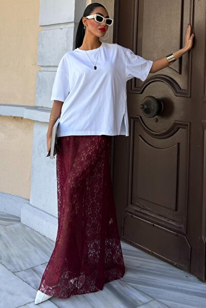 Lijuri Maxi Lace Skirt 4047