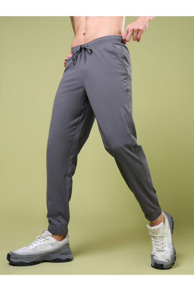 Technosport By Styli Men Solid Relaxed Fit Joggers