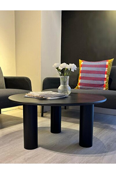 kuppdesign Linen Orta Sehpa Siyah