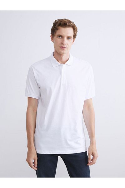 LC Waikiki Quality Parts from Celebi Store |   Polo Neck Combed Cotton Men's T-Shirt